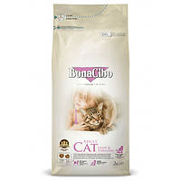 Сухий корм BonaCibo Adult Cat Light&Sterilized з м'ясом курки, анчоусами та рисом для стерил. котов 2 кг