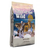 Корм TASTE OF THE WILD WETLANDS CANINE 12,2 kg для дорослих собак з качкою та перепелом