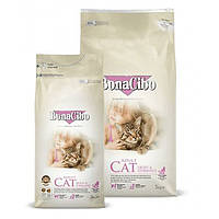 Сухий корм BonaCibo Adult Cat Light&Sterilized з куркою, анчоусами та рисом для дорослих 5 кг