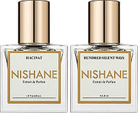 Оригинал Nishane Hacivat + Hundred Silent Ways 2*15 ml Extrait de Parfum