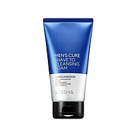 Мужская пенка для умывания и бритья Missha Men's Cure Shave To Cleansing Foam, 150 мл