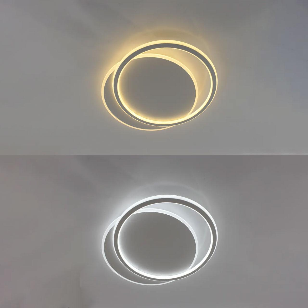Светодиодная люстра 80 Вт. Цвет каркаса белый с управлением цвета свечения. ESL-21219 - фото 3 - id-p1894054028