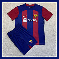 Детская футбольная форма Барселона сезон 2024, футбольная форма детская