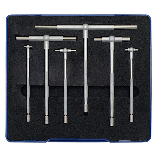 Набір нутромерів телескопічних 8-150 мм 6 штук metal case TGSS8150, фото 1