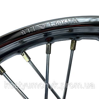 Диск задний Дельта 17-ый диаметр на спицах ширина 1.60х17 JWBP