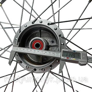 Диск задний Дельта 17-ый диаметр на спицах ширина 1.60х17 JWBP