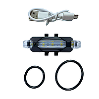Стоп мигалка белая LED AG-11 задняя USB AQY-093