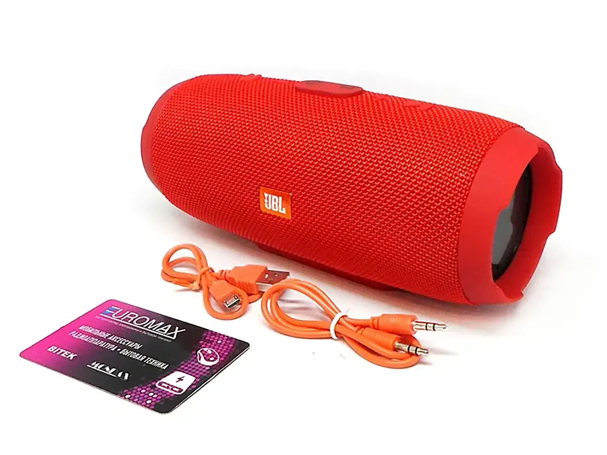 Портативна акустична система Charge-3 J003 Міні динамік Bluetooth, фото 1