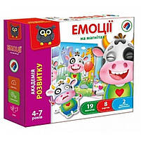 Настільна магнітна гра "Емоції" Vladi Toys укр. (VT5422-05), фото 3