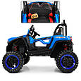 Дитячий електромобіль Buggy 4WD (синій колір) + кондиціонер, пульт дистанційного керування 2,4G, фото 6