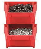 Набір контейнерів Kistenberg Bineer Short 187x158x114 червоний, 10 штук, фото 5