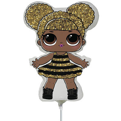 FМ 13" МИНИ ФИГУРА  Лялька ЛОЛ Квін Бі  LOL Queen Bee  Фольгированный шар