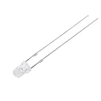 Світлодіод 8мм червоний прозорий 1500мКд FYL-8003URC