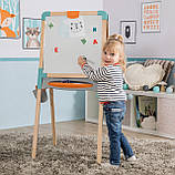Мольберт Smoby дерев'яний двосторонній Веселе навчання 80аксесуарів (410401), фото 9