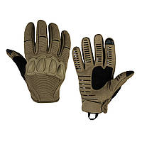 Рукавички тактичні повнопалі з захистом UAD Atlant сенсорні Койот L