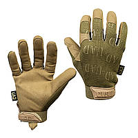 Рукавички тактичні повнопалі UAD ARES сенсорні Койот L