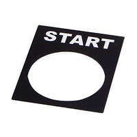 Табличка маркувальна START для кнопок XB2