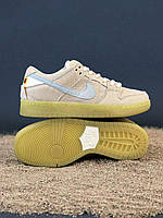 Женские кроссовки Nike SB Dunk Low Mummy (бежевые) красивые модные кроссы PD7480