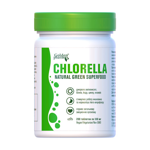 Хлорела Chlorella 200табл