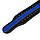 Пояс для пауерліфтингу Power System PS-3800  PowerLifting шкіряний Black/Blue Line XXL, фото 5