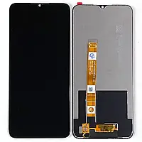 Дисплей для мобильного телефона Oppo A5 2020/Oppo A9 2020/Oppo A11x/Realme 5/Realme 5i, черный, с тачскрином