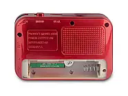 Кишеньковий радіоприймач BBK з USB та MP3 S99 Червоний, фото 4