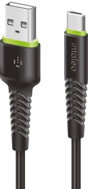 Кабель USB-Type-C Intaleo CBFLEXT2 2m 2.4A Black (1283126521423)
