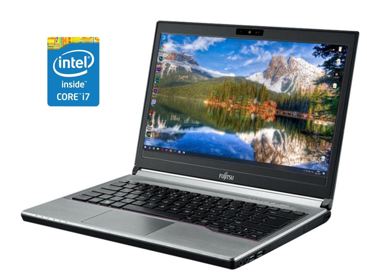 Ноутбук Fujitsu LifeBook E734/ 13.3" (1920x1080)/ Core i7-4610M/ 8 GB RAM/ 128 GB SSD/ HD 4600