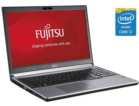 Ноутбук Fujitsu LifeBook E754/15.6"/Core i7 2 ядра 3.0GHz/8GB DDR3/240GB SSD/HD Graphics 4600/Webcam/Win10, фото 2