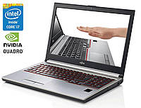 Мобильная рабочая станция Fujitsu Celsius H730 / 15.6" (1920x1080) IPS / Intel Core i7-4810MQ (4 (8) ядер по