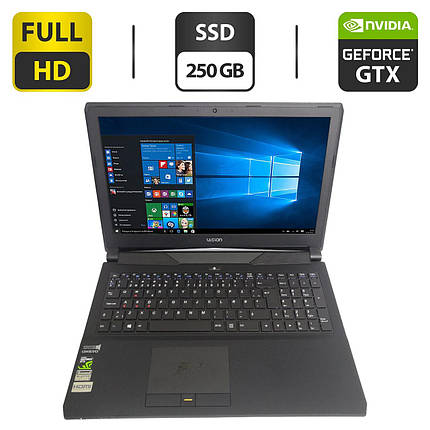 Ігровий ноутбук Б-клас Vision N15_17RD / 15.6" (1920x1080) IPS / Intel Core i7-6700HQ (4 (8) ядра по 2.6 —, фото 2