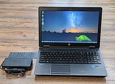 Робоча станція HP ZBook 15 G1/15.6"/Core i5 2 ядра 2.5 GHz/8GB DDR3/120 GB SSD/Quadro K610M 1GB/Webcam, фото 2