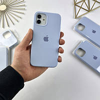 Силиконовый чехол на Айфон 12 Мини с закрытым низом | Case for iPhone 12 Mini Lilac (5)