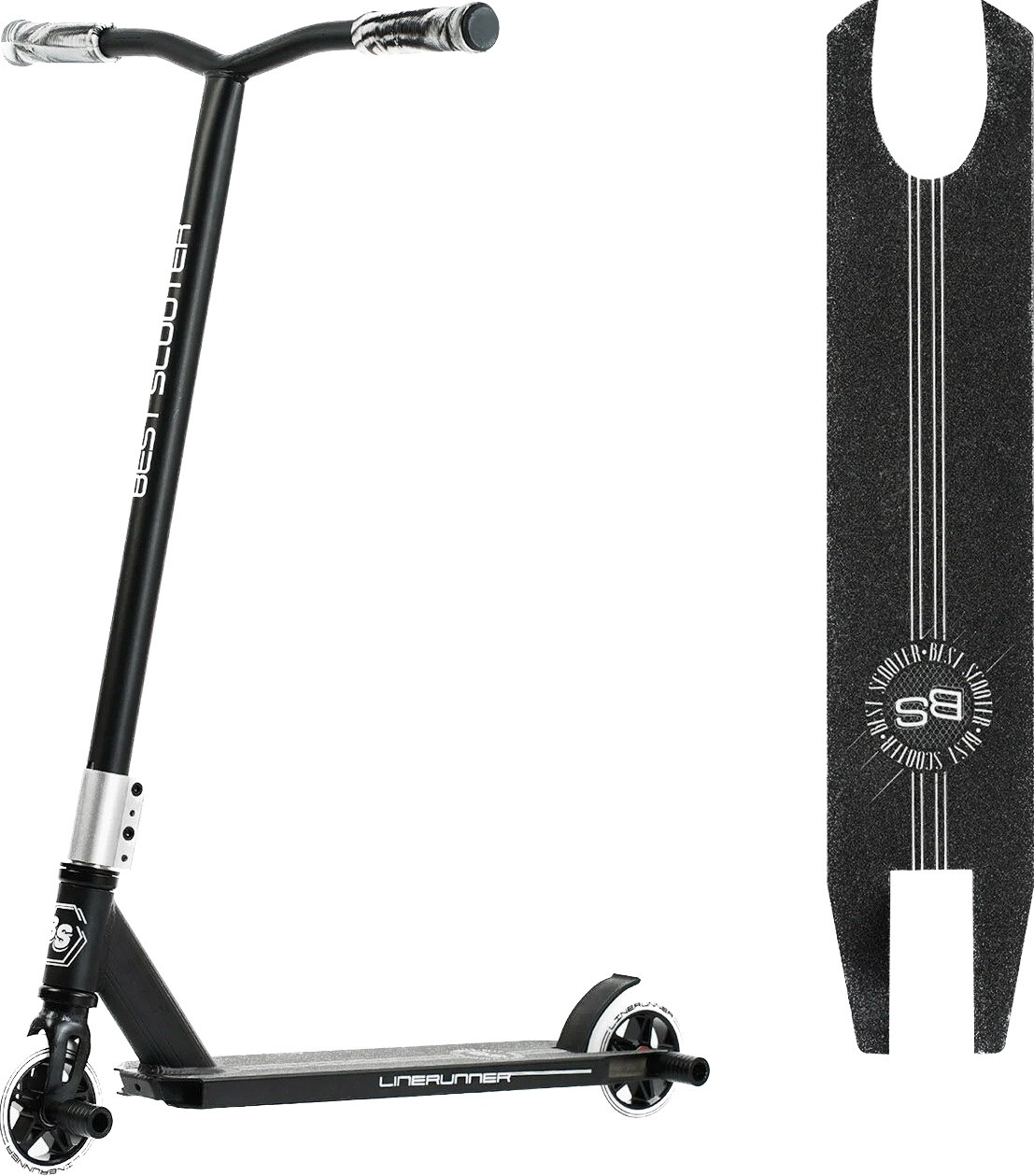 Самокат трюковий Best Scooter "LineRunner" (HIC-система, пеги, алюмінієвий диск) арт. LR-58077