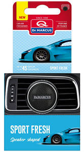 Ароматизатор в машину Speaker Shaped 50 на дефлектор Спорт (Sport Fresh) 10 г Dr.Marcus 083528 пахучка в авто, автопарфюм1