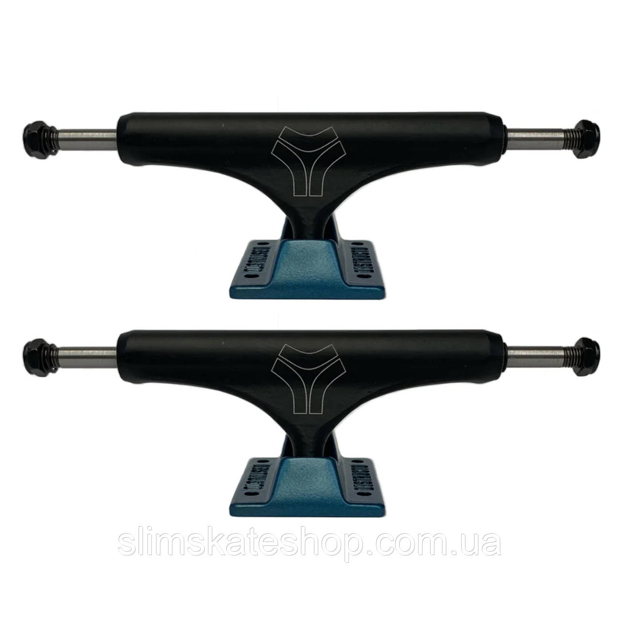 Підвіски для скейту Destructo D2 Mid Lite Azul & Coal Limited Edition Hollow 5.5