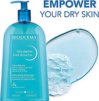 Bioderma Atoderm Gentle Shower Gel гель для сухой и чувствительной кожи 1 литр