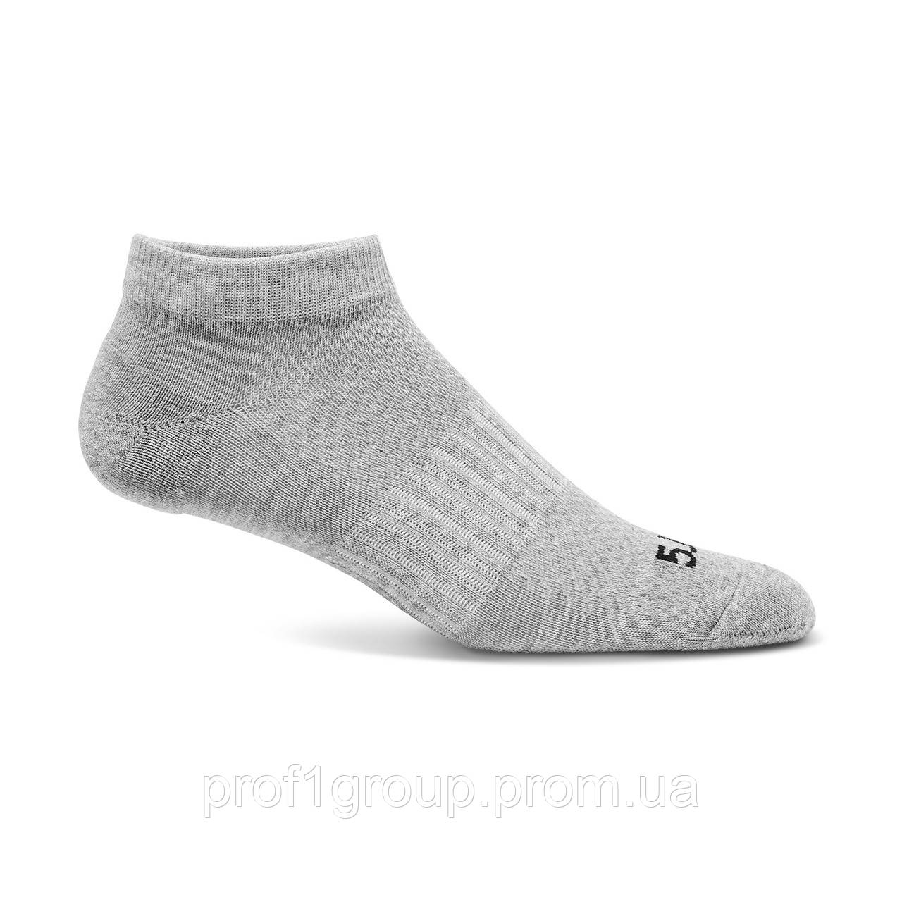 Шкарпетки тренувальні 5.11 PT Ankle Sock - 3 Pack (3 шт. в упаковці) Heather Grey L