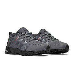 Кросівки чоловічі Adidas Dark Gray Red, адидас Marathon TR 26