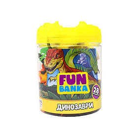 Ігровий мінінабір Fun Banka &ndash; Динозаври Fun Banka 320387-UA