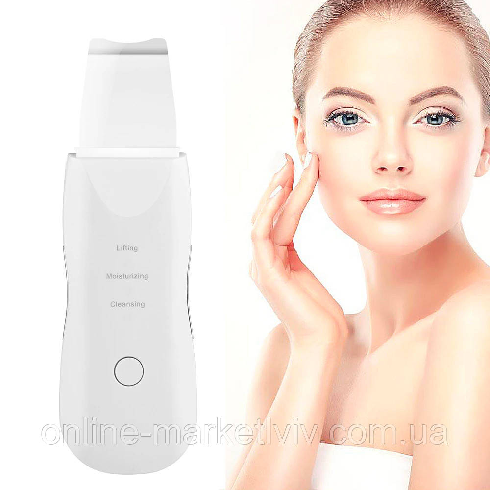 Очисник пор для обличчя Face Cleaner 8816 / Скрабер ультразвуковий для шкіри обличчя, фото 1