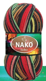 Пряжа Boho Nako-82231