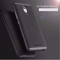 Чохол-накладка Case для Xiaomi Redmi Note 2 матовий чорний