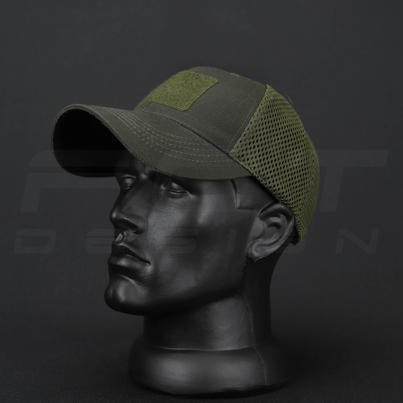 Кепка бейсболка Милитари тракер на сітці FCT хакі, фото 1