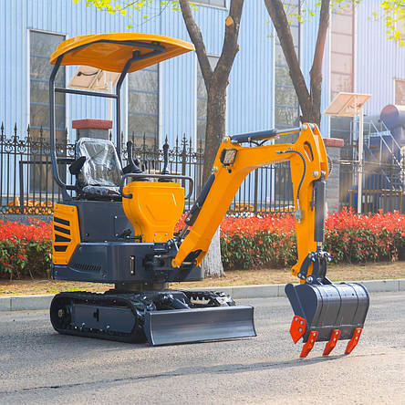 Міні-екскаватор Berger Kraus BK950AS поворотна стріла з ковшем 380 мм, фото 1