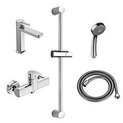 Набір змішувачів для ванної DEVIT SHOW хром латунь 165725 47566134