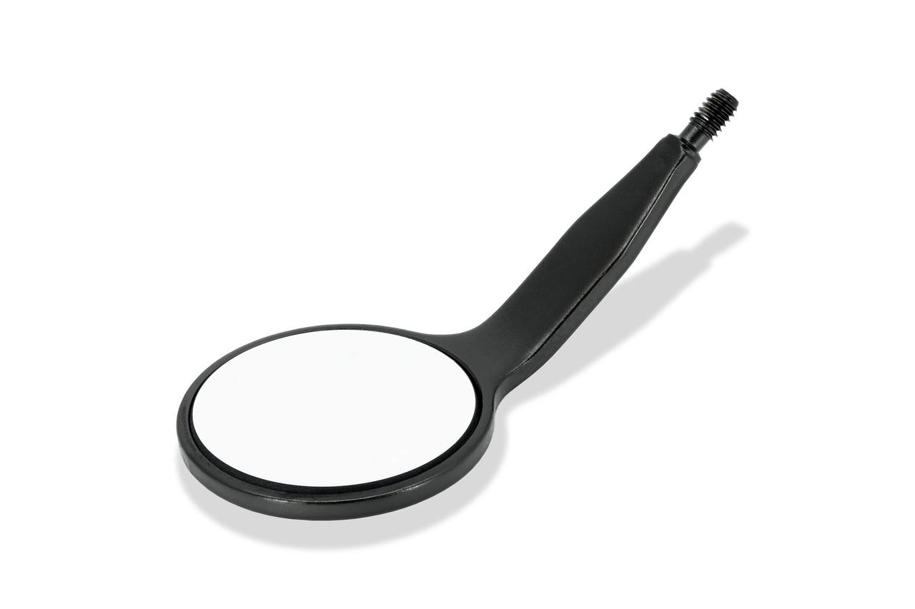 Стоматологічне дзеркало BLACK MEGA FS Rhodium (24мм) Hahnenkratt