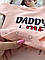 Боді "Daddy" Персикове 3884 170, Puan baby, Персикове, Для дівчаток, Весна Осінь, 0/3 мліс., фото 3