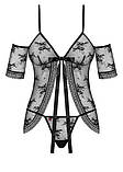 Бебідолл Jennifairy babydoll L/LX чорний, фото 6