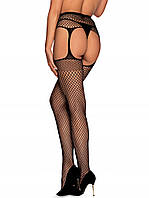 Сексуальные колготки Obsessive Garter stockings S815 S/M/L